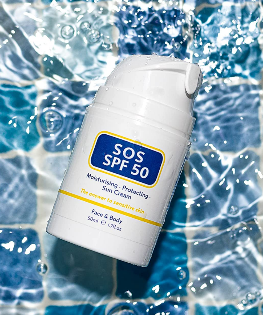 Crème Solaire Hydratante Peau Sensible SPF50