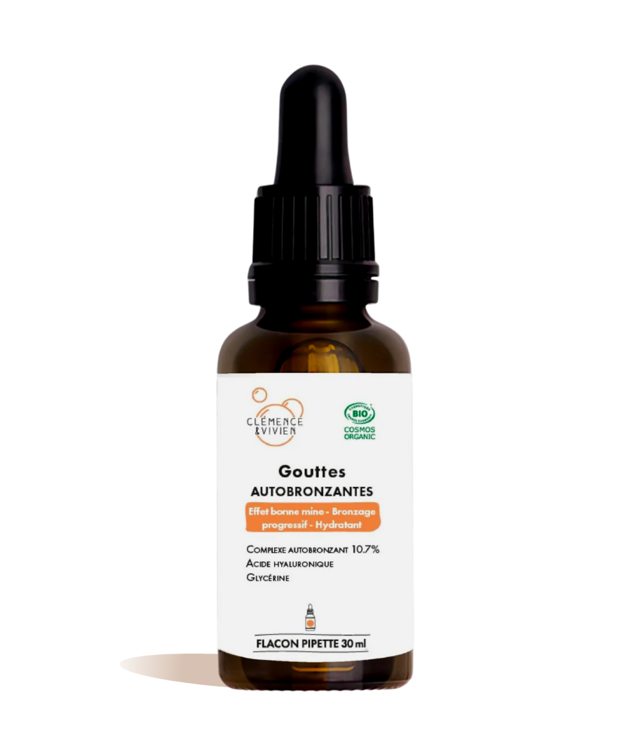 Gouttes autobronzantes hâle intense