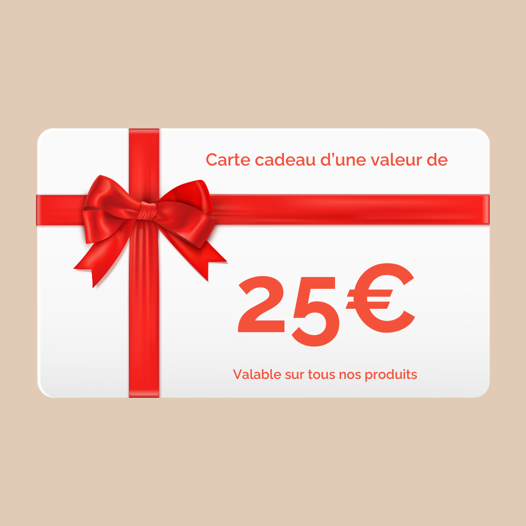 Carte-cadeau de 25€