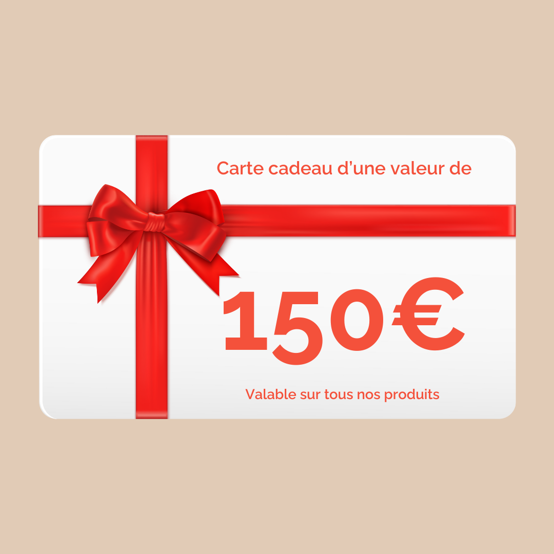 Carte-cadeau de 150€