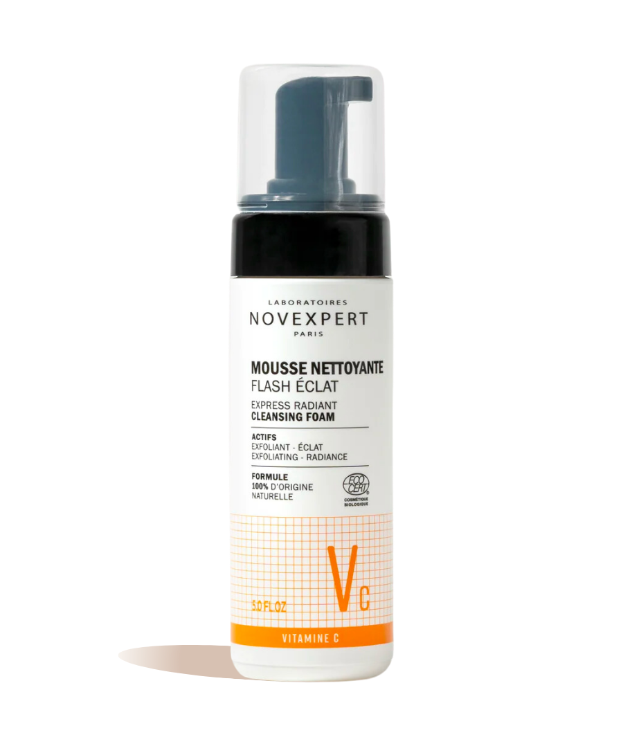 Mousse nettoyante flash éclat