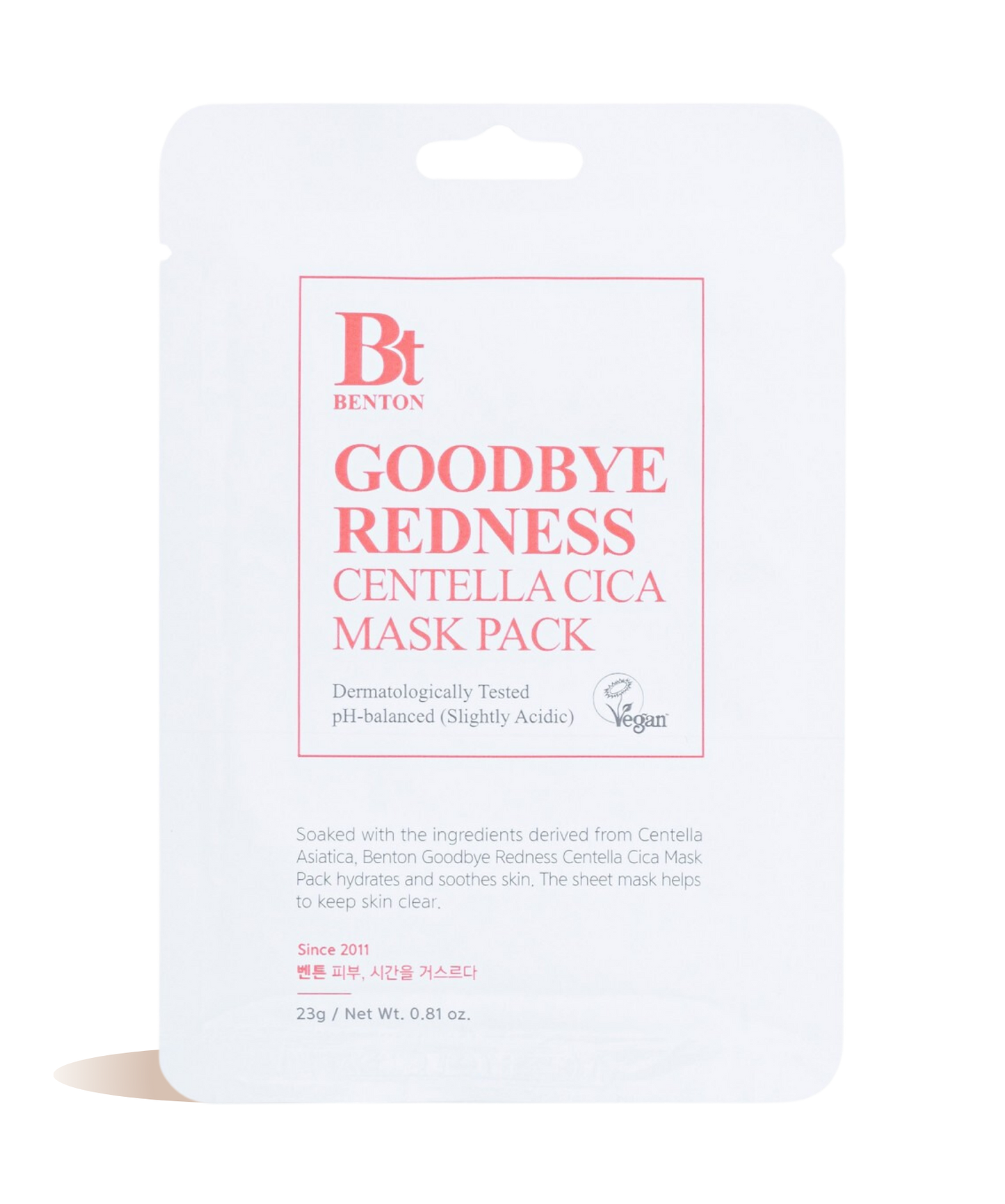 Goodbye Redness Centella Mask