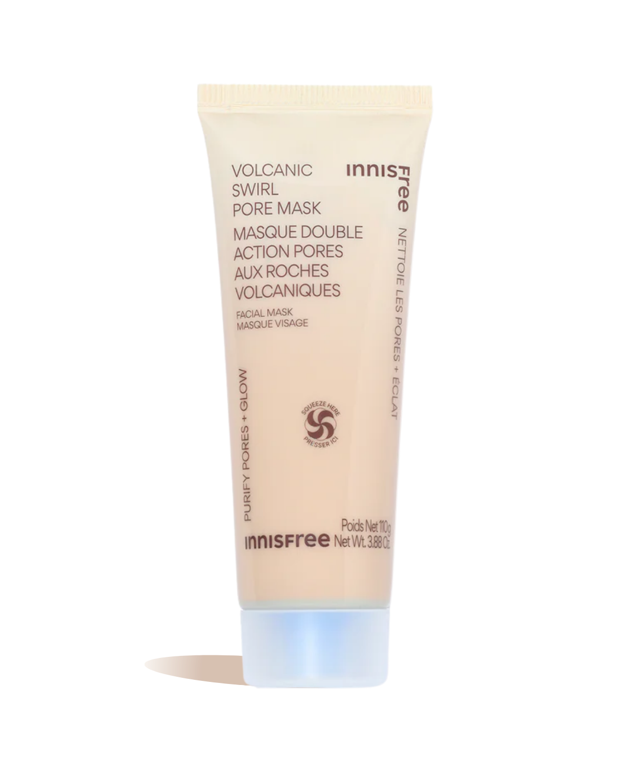 Volcanic Swirl Pore Mask Masque Double Action