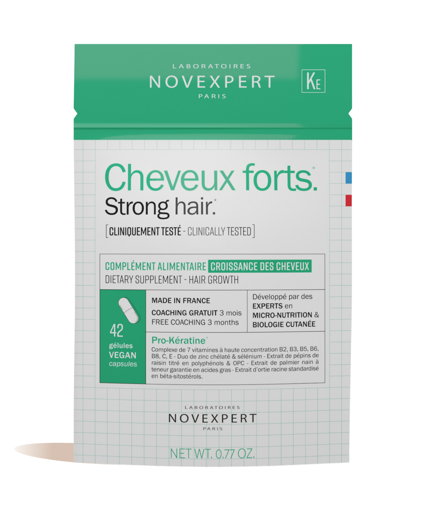 Compléments Alimentaires Cheveux Forts (Cure de 3 mois)