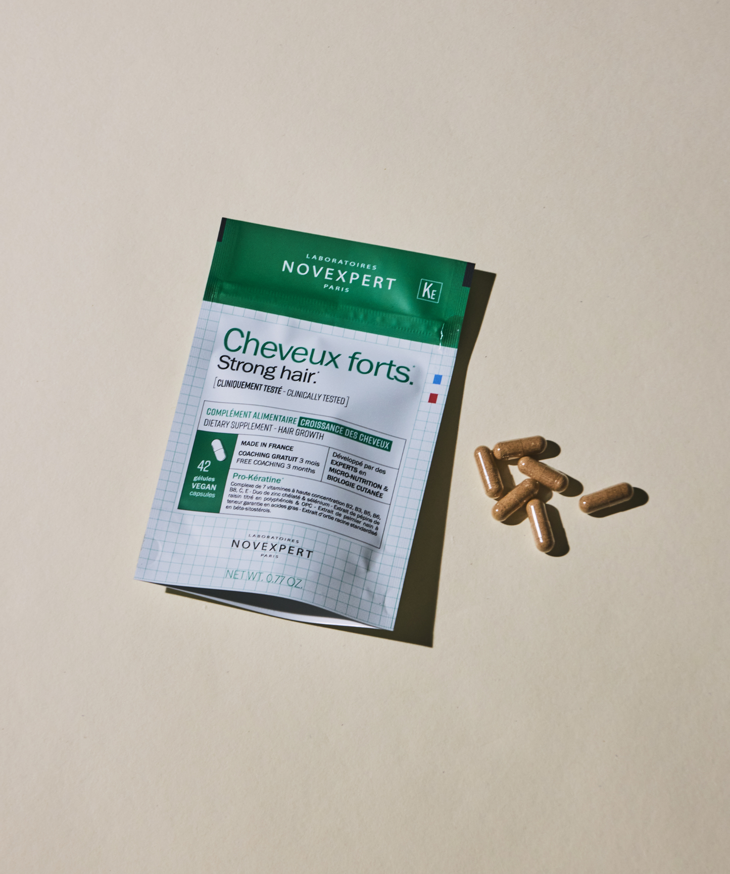 Compléments Alimentaires Cheveux Forts (Cure de 3 mois)