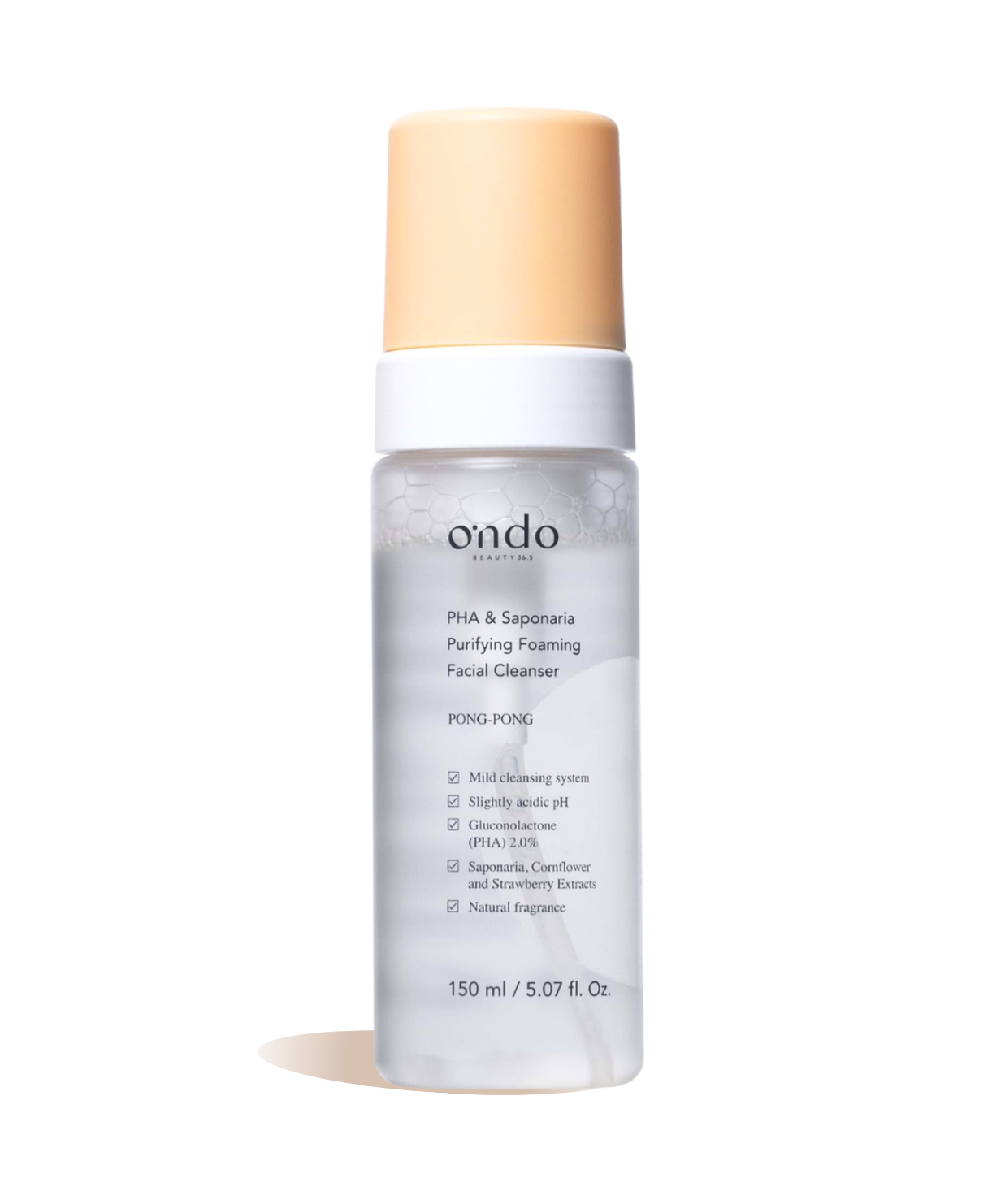 Nettoyant PHA & Saponaria Purifying Foaming Facial Cleanser