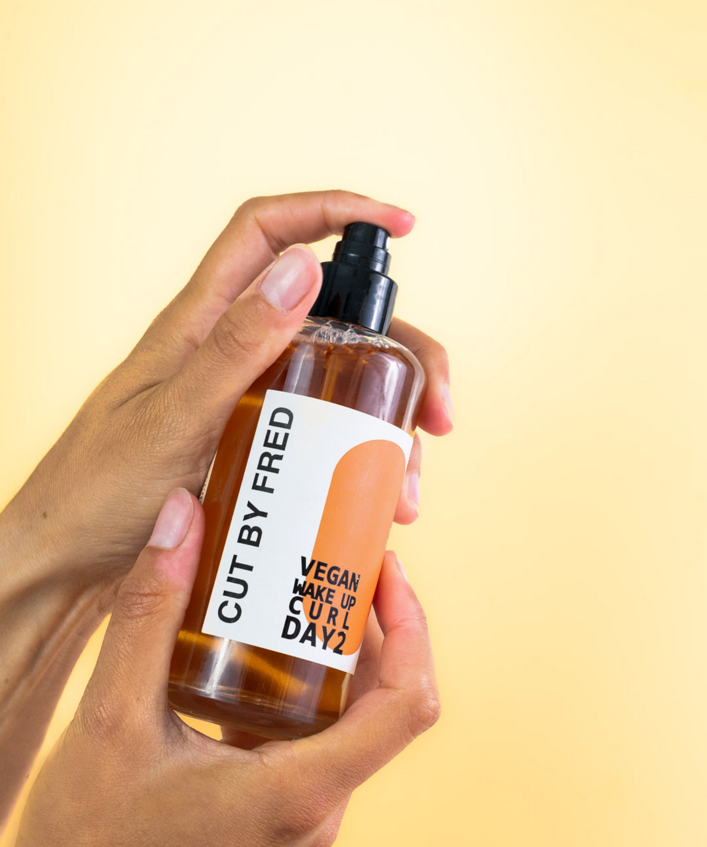 Spray Vegan Wake Up Curl Day 2