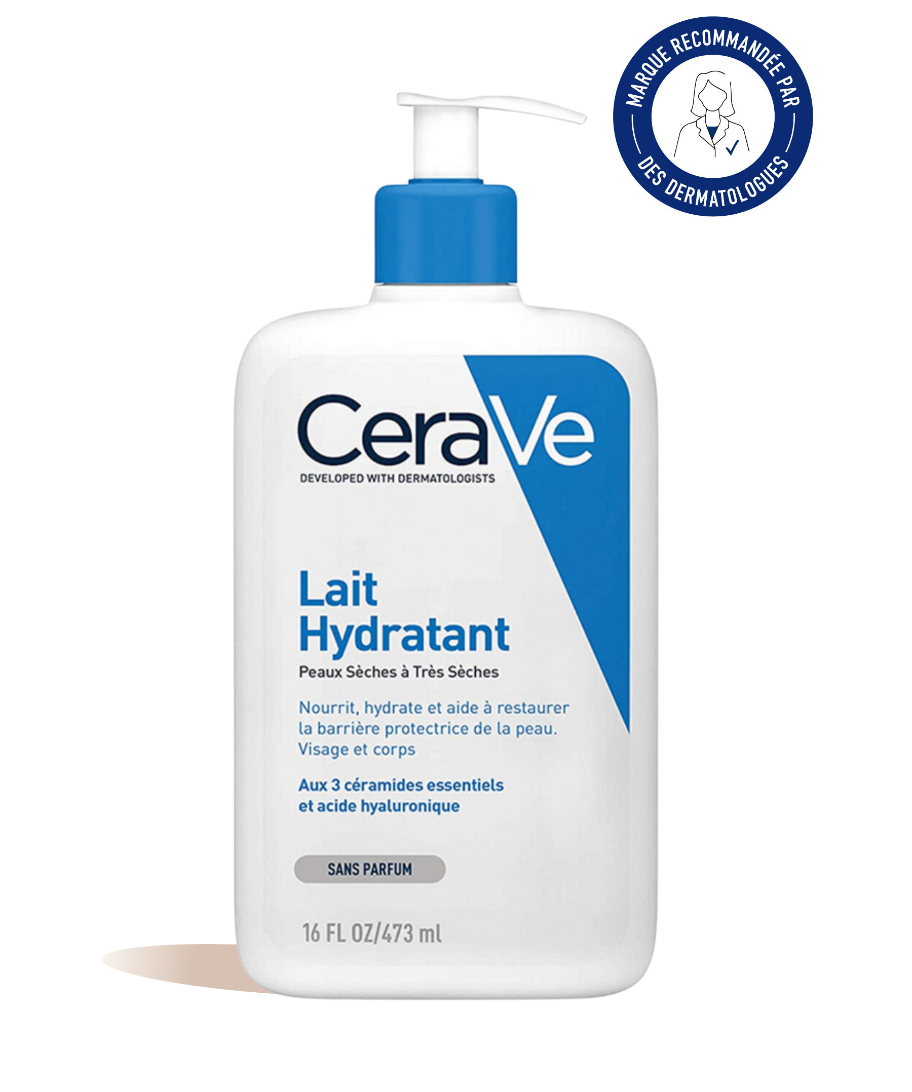 Lait Hydratant aux Céramides et à l'Acide Hyaluronique 473mL