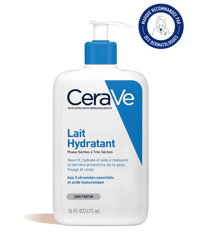 Lait Hydratant aux Céramides et à l'Acide Hyaluronique 473mL