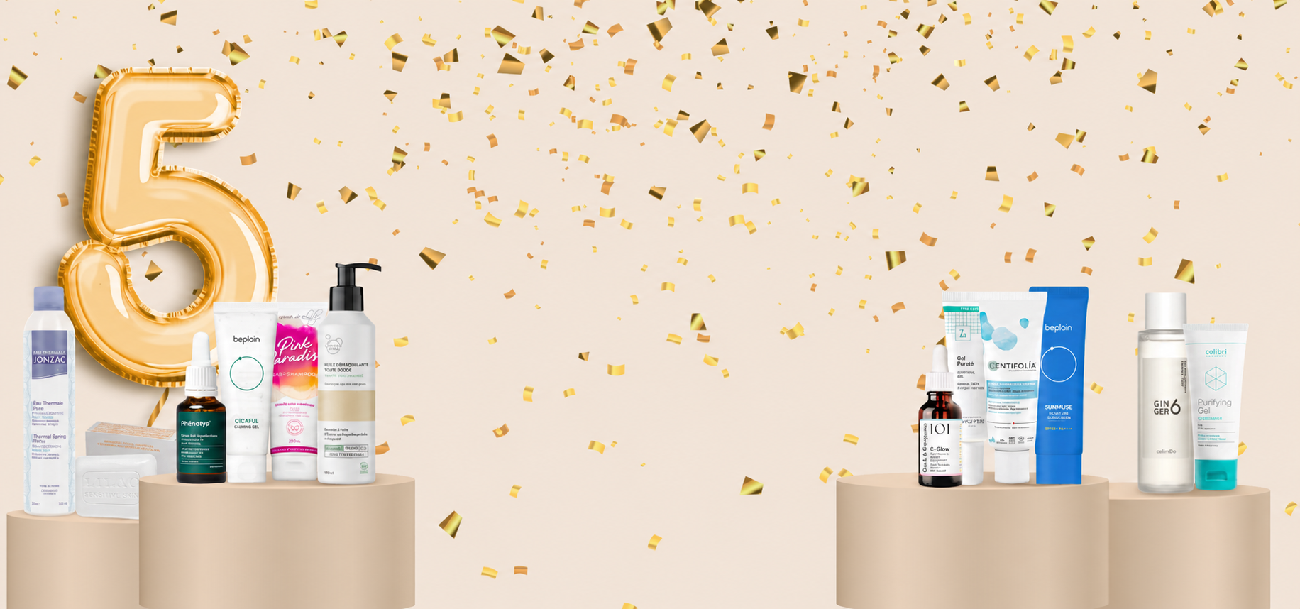 Skin Cafeine fête ses  %% 5 ans%% 