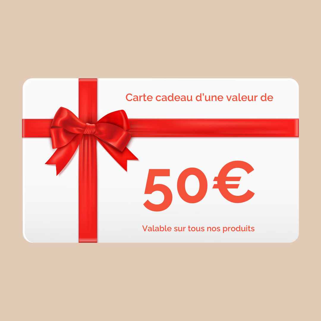 Carte-cadeau de 50€