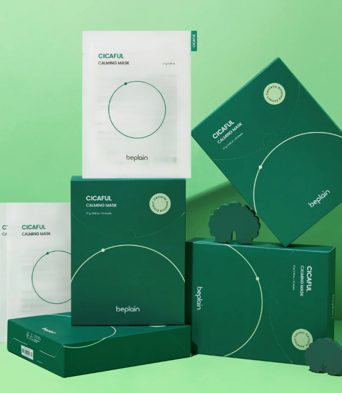 Cicaful Soothing Gel + 3 Cicaful Calming Masks