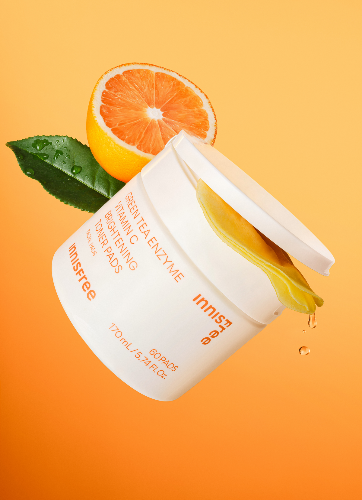 Disques Éclat à L'Enzyme Thé Vert et à la Vitamine C - Soin anti-taches