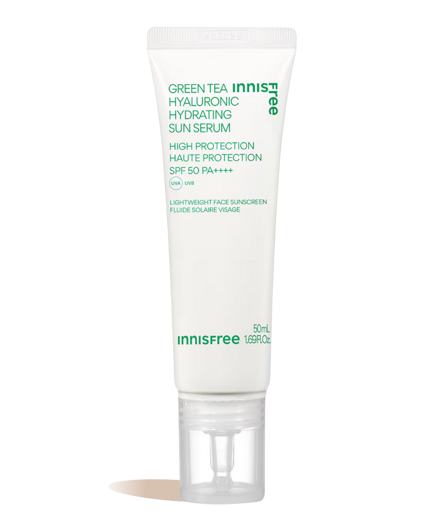 Sérum solaire hydratant au thé vert et à l’acide hyaluronique