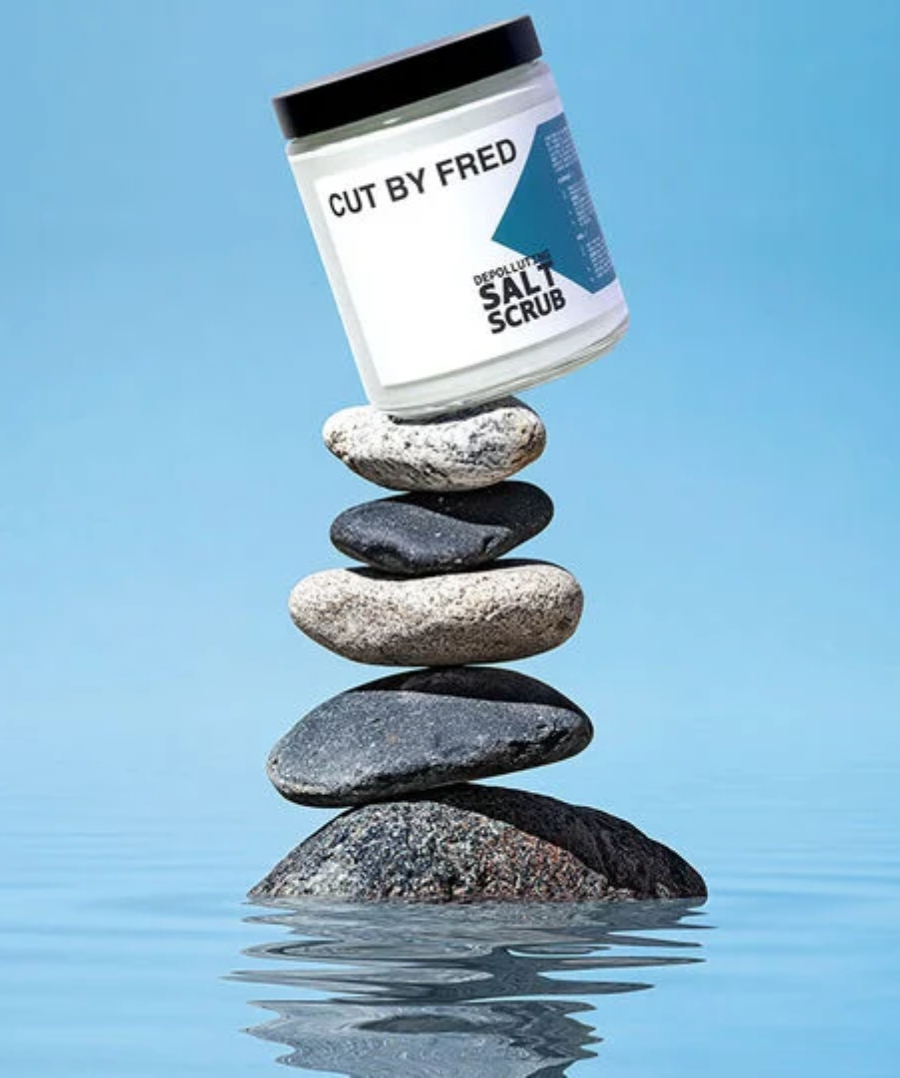 Gommage cuir chevelu depolluting salt scrub