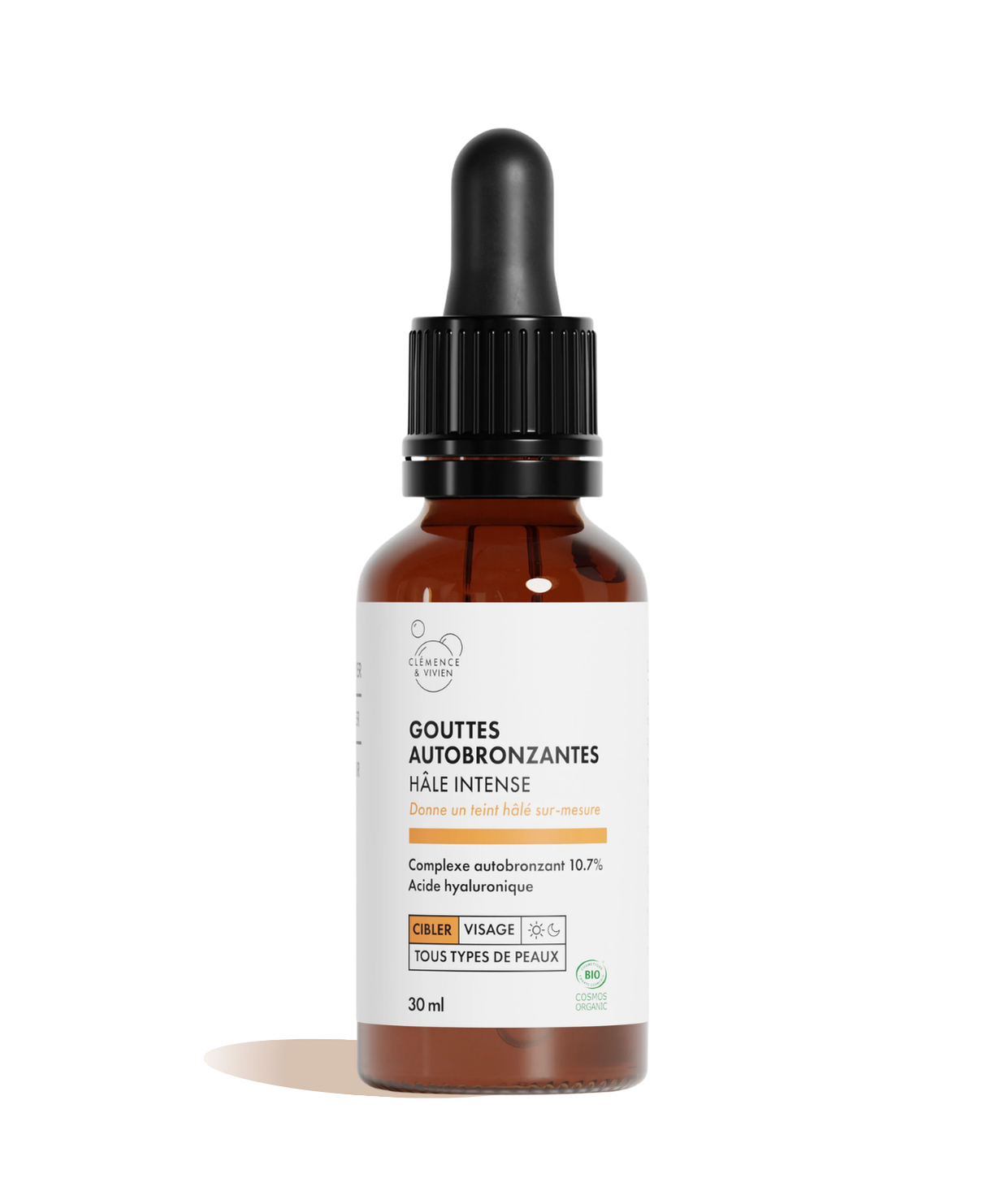 Gouttes autobronzantes hâle intense