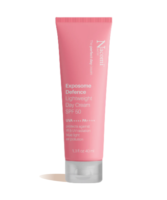 Crème solaire légère anti-âge Exposome Defence SPF50
