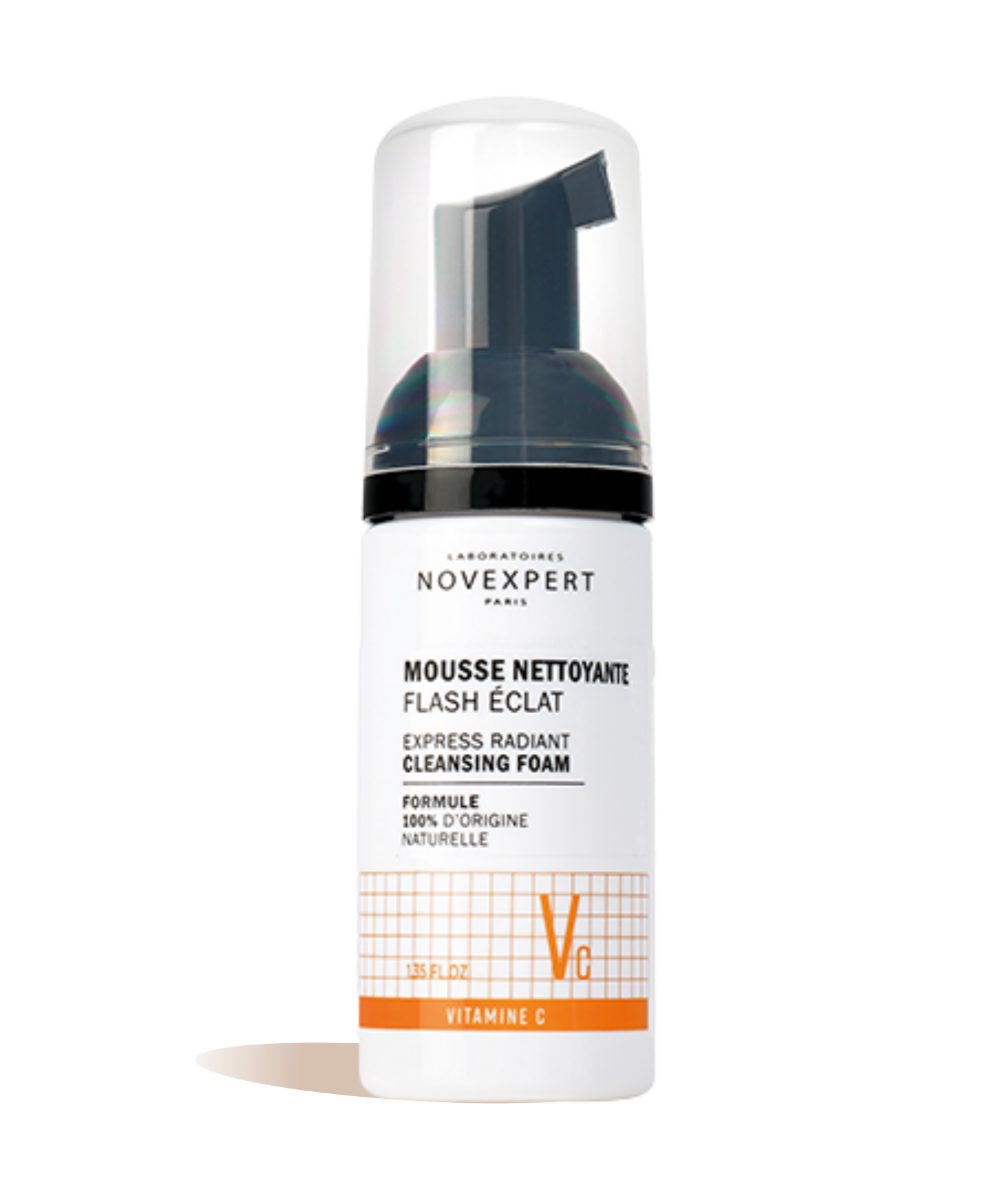 Mousse nettoyante flash éclat (format voyage)