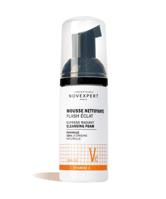 Mousse nettoyante flash éclat (format voyage)