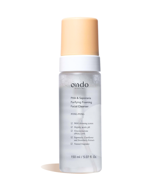 Nettoyant PHA & Saponaria Purifying Foaming Facial Cleanser