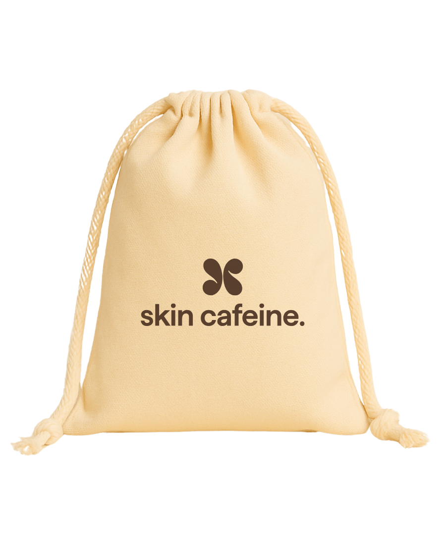 Pochon en Coton Skin Cafeine